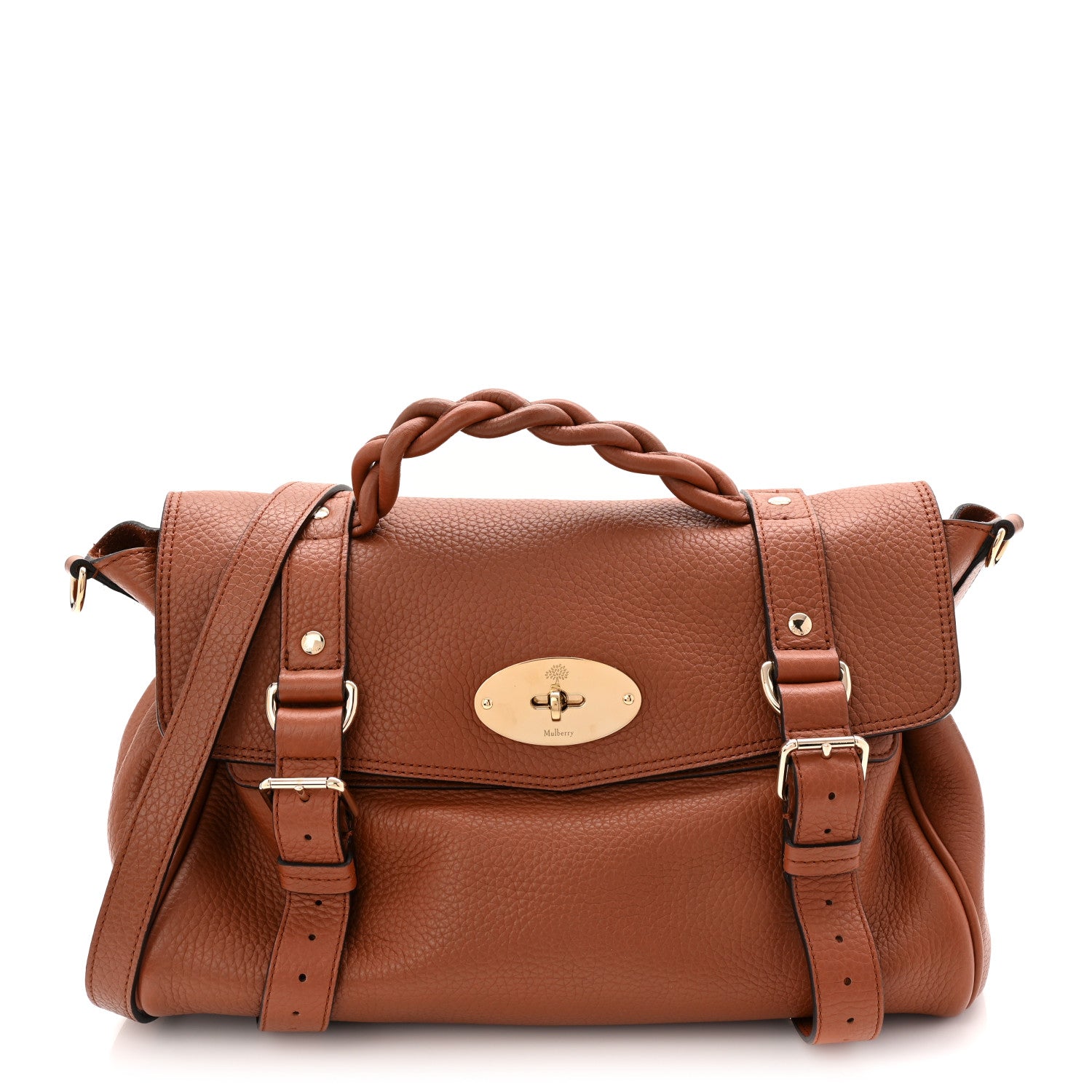 Mulberry Heavy Grain Medium Alexa Chestnut 1 of 9