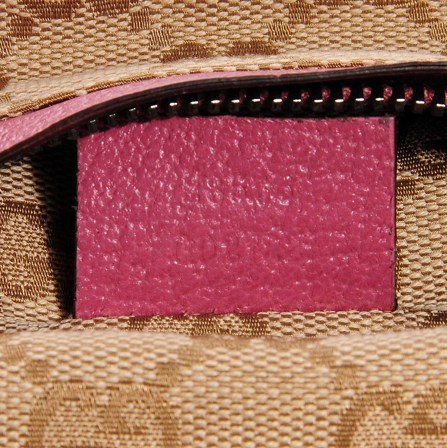 Gucci GG Monogram Web Double Pocket Belt Bag Pink 8 of 8