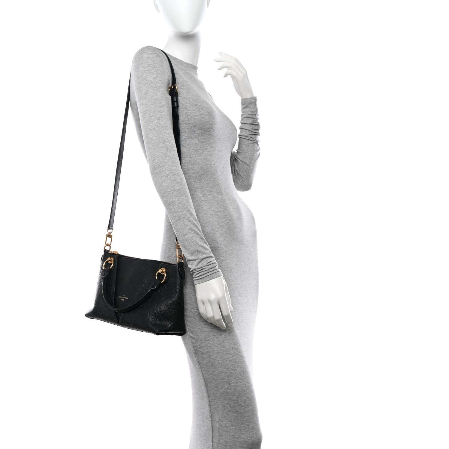 Louis Vuitton Empreinte V Tote BB Black 2 of 10