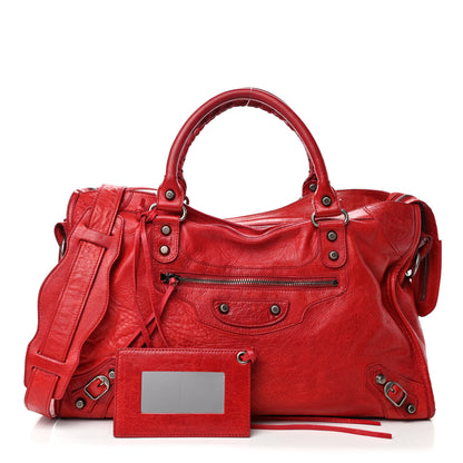 Balenciaga Chevre Classic Hardware City True Red 1 of 4