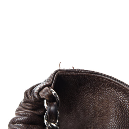 Chanel Distressed Caviar XL Coco Cabas Brown 11 of 14