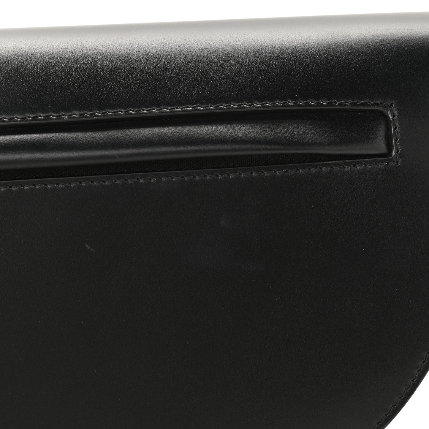 Calfskin Small Olympia Shoulder Bag Black