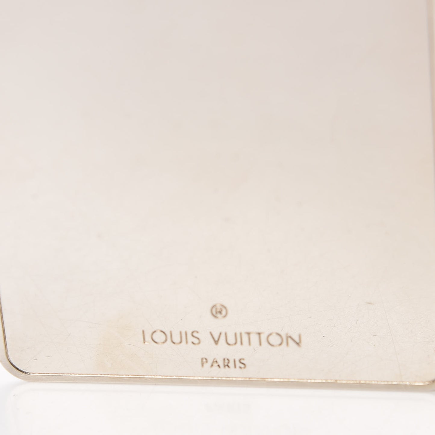 Monogram Multicolor Mirror and Case Pouch White