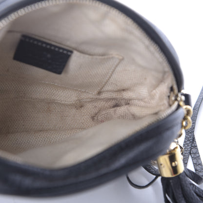 Gucci Pebbled Calfskin Mini Soho Chain Bag Black 5 of 11