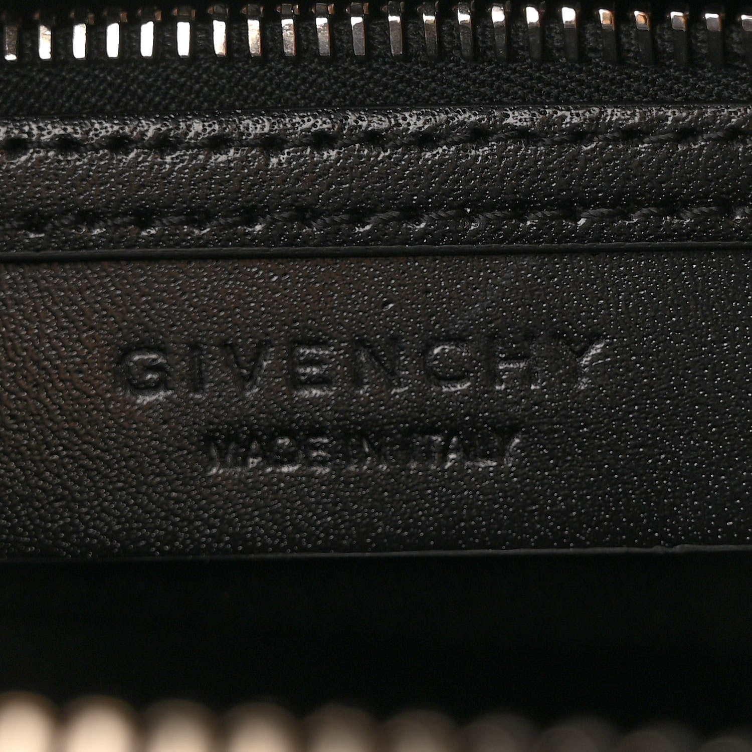 Givenchy Shiny Lord Calfskin Medium Antigona Black 6 of 11