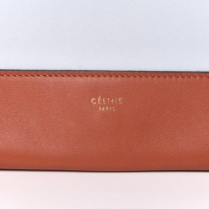 Celine Shiny Smooth Calfskin Medium Frame Shoulder Bag Maple Frost 8 of 9