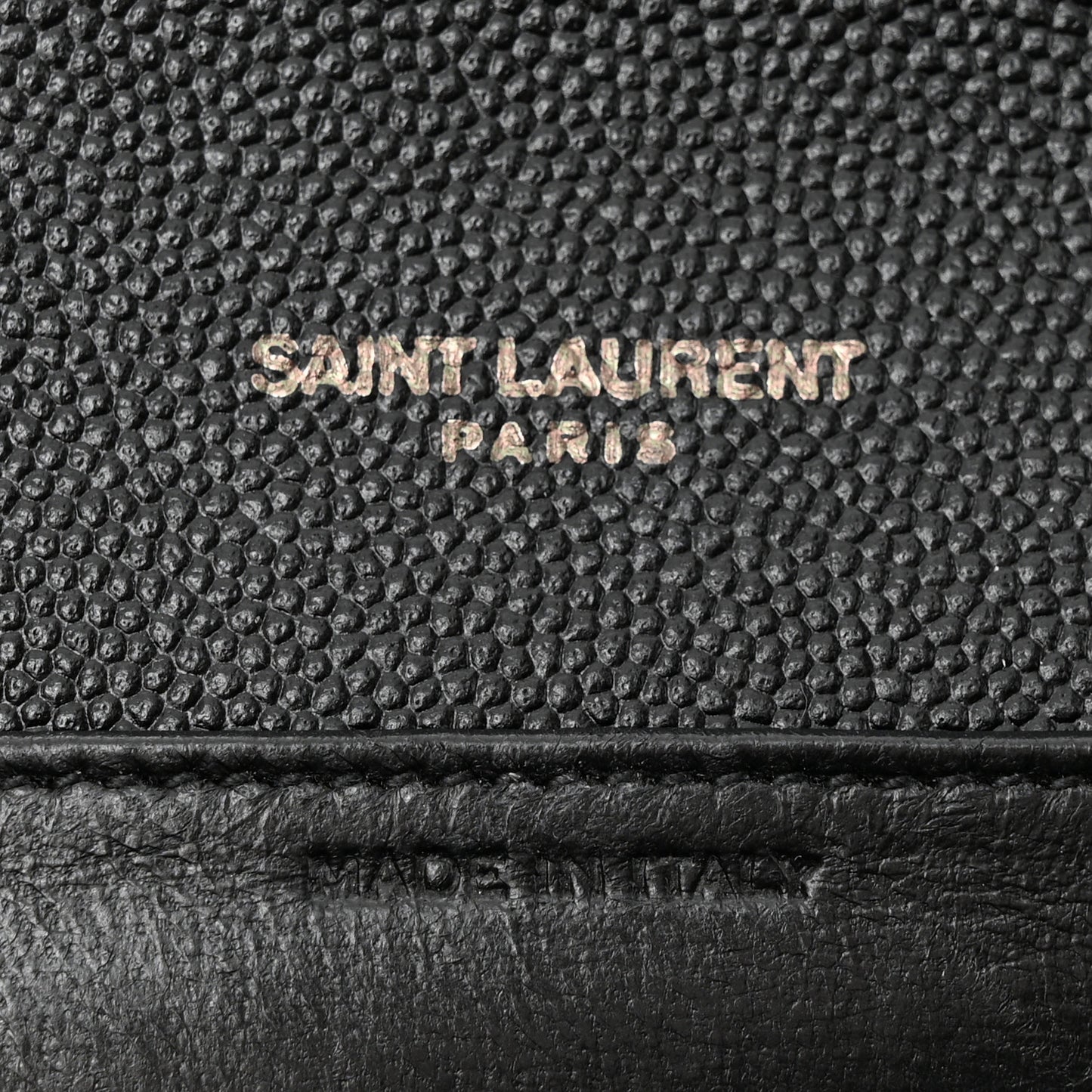 Grain de Poudre Uptown Chain Wallet Black