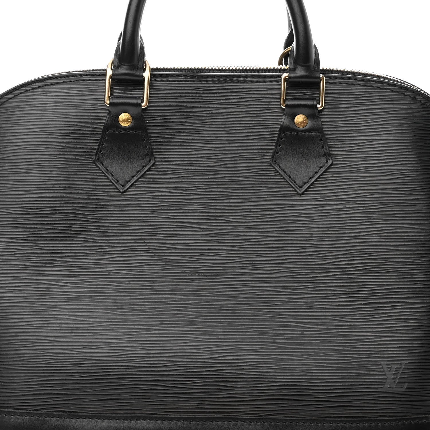 Louis Vuitton Epi Alma PM Black 8 of 10