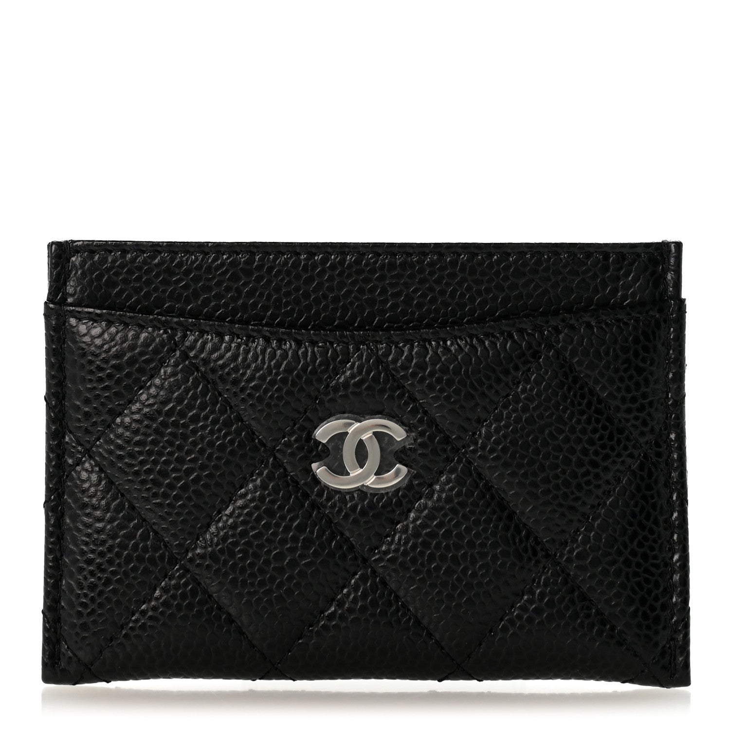 Chanel Caviar Quilted Card Holder Black 1 of 9