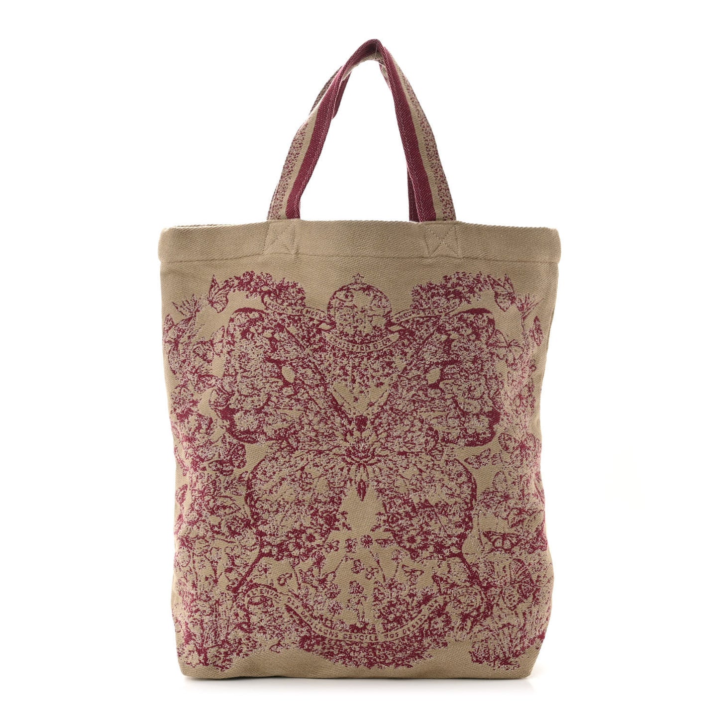 Canvas Print Cruise 2024 Mexico City Tote Ivory Burgundy