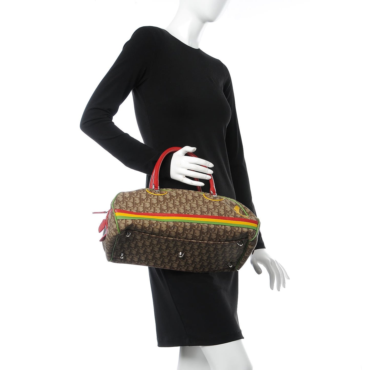 Monogram Rasta Bowler Beige
