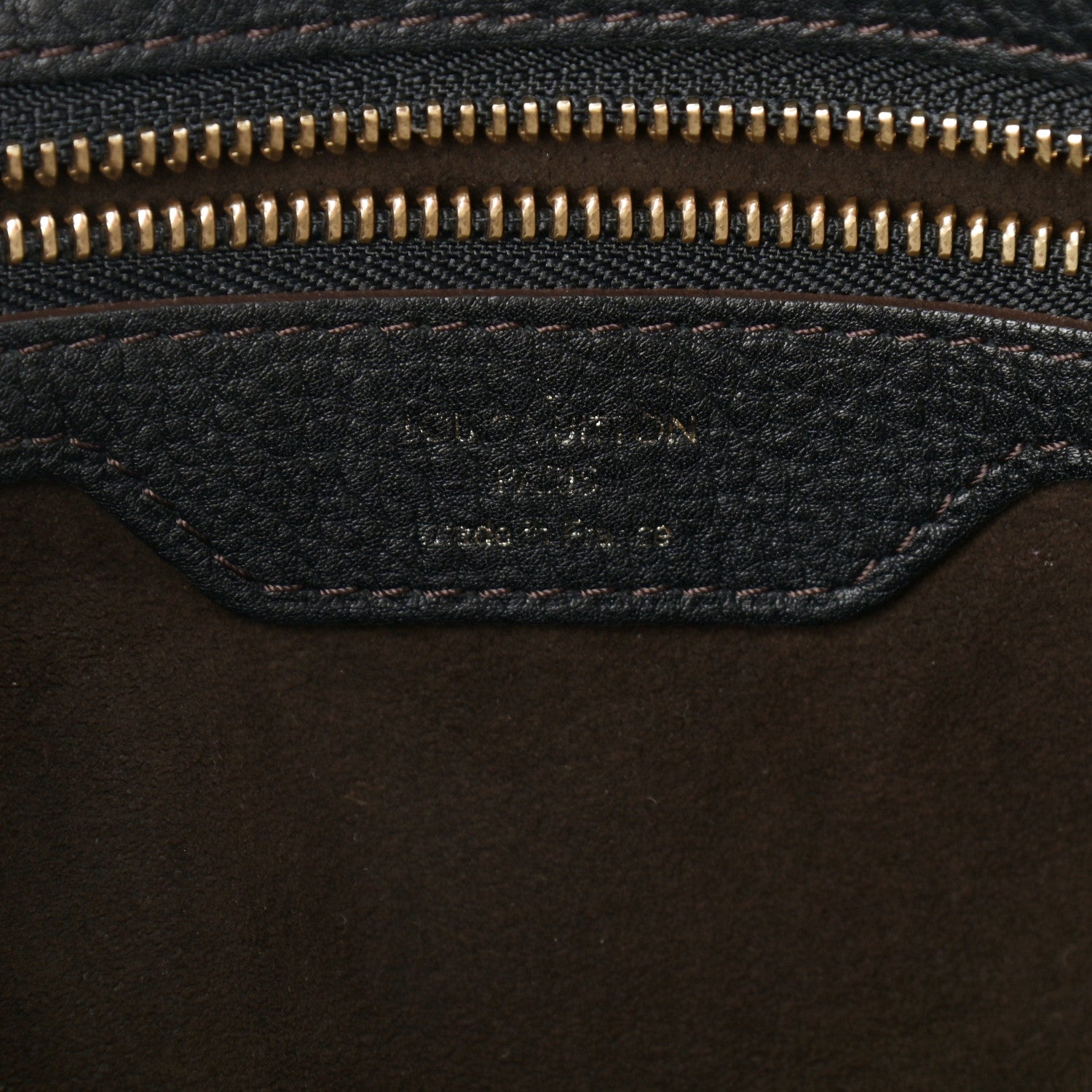 Louis Vuitton Mahina Selene MM Black 7 of 11