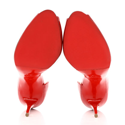 Christian Louboutin Patent Demi You 100 Pumps 40 Red 5 of 10