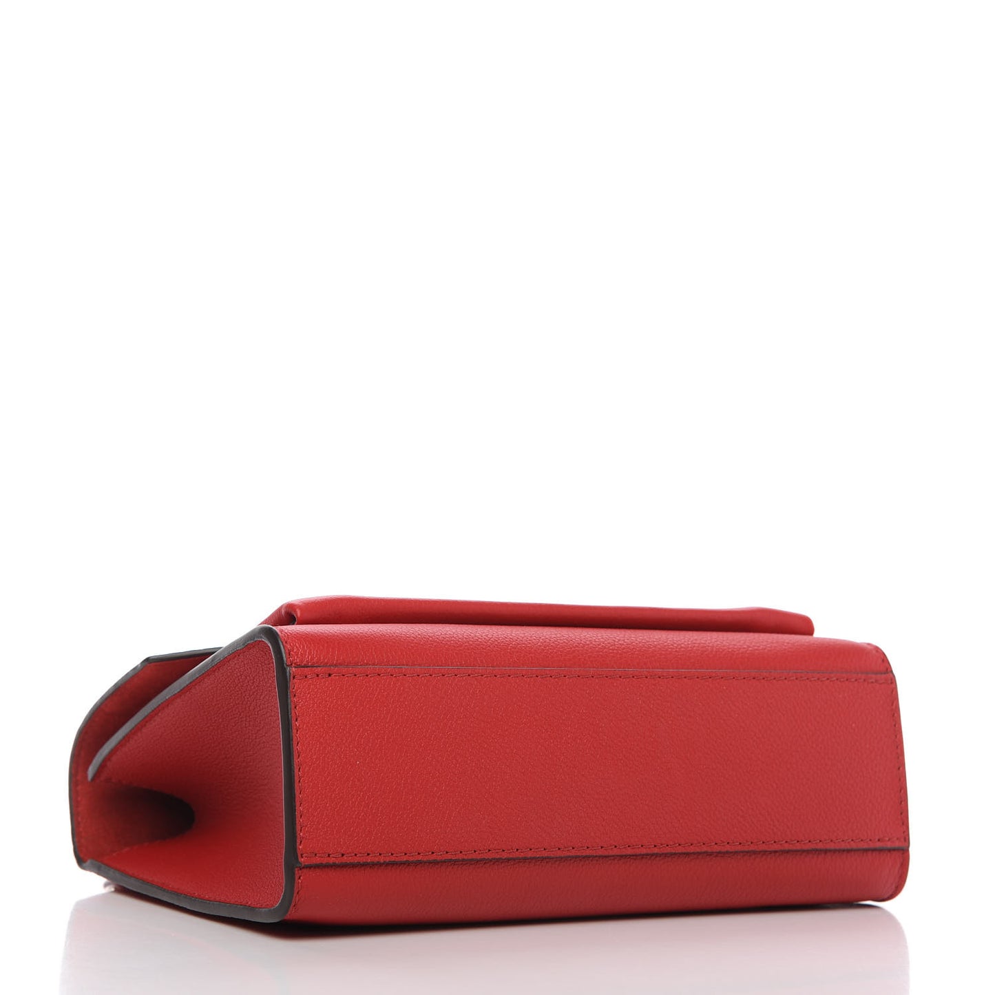 Soft Calfskin Mylockme Chain Bag BB Rubis
