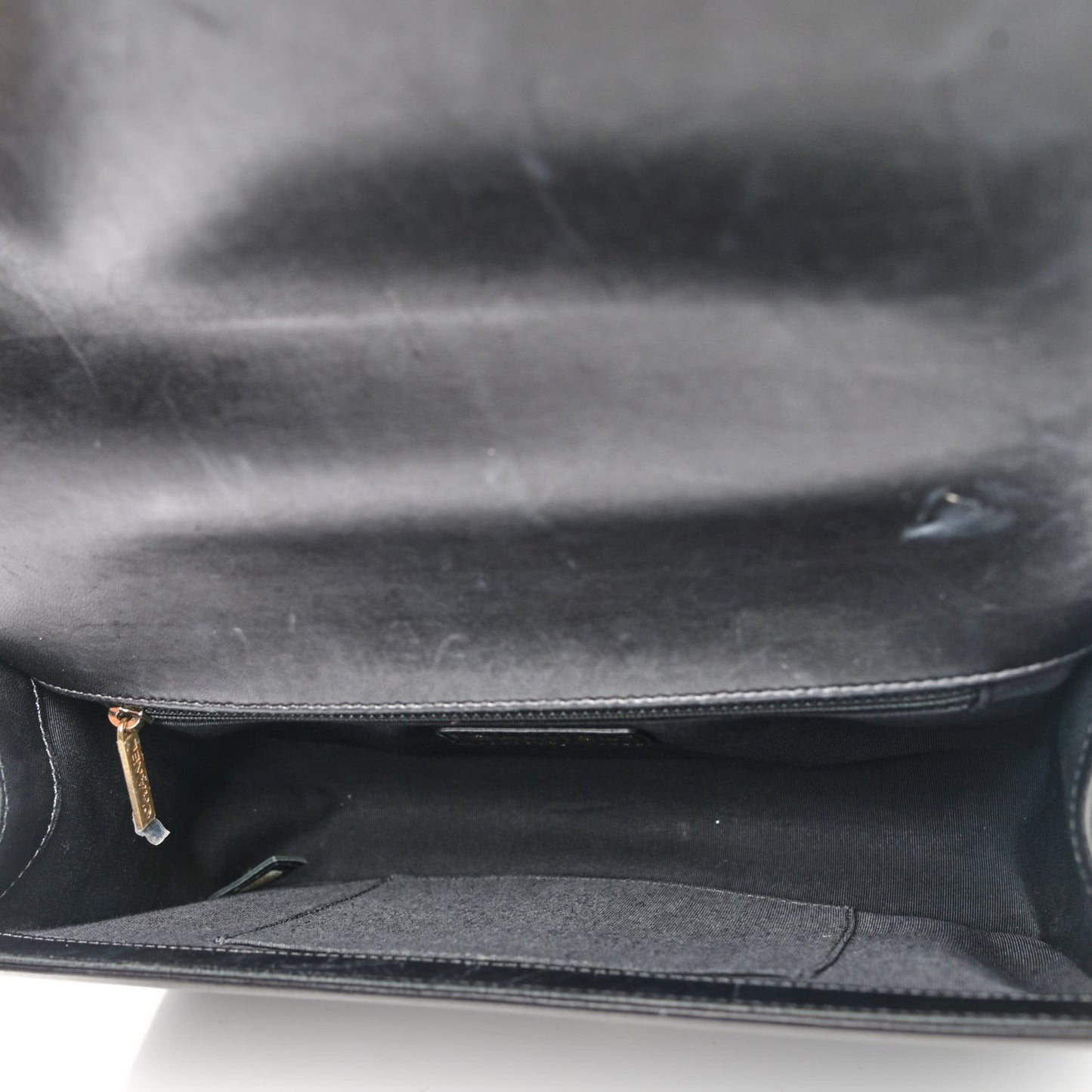 Lambskin Quilted New Medium Boy Flap Black