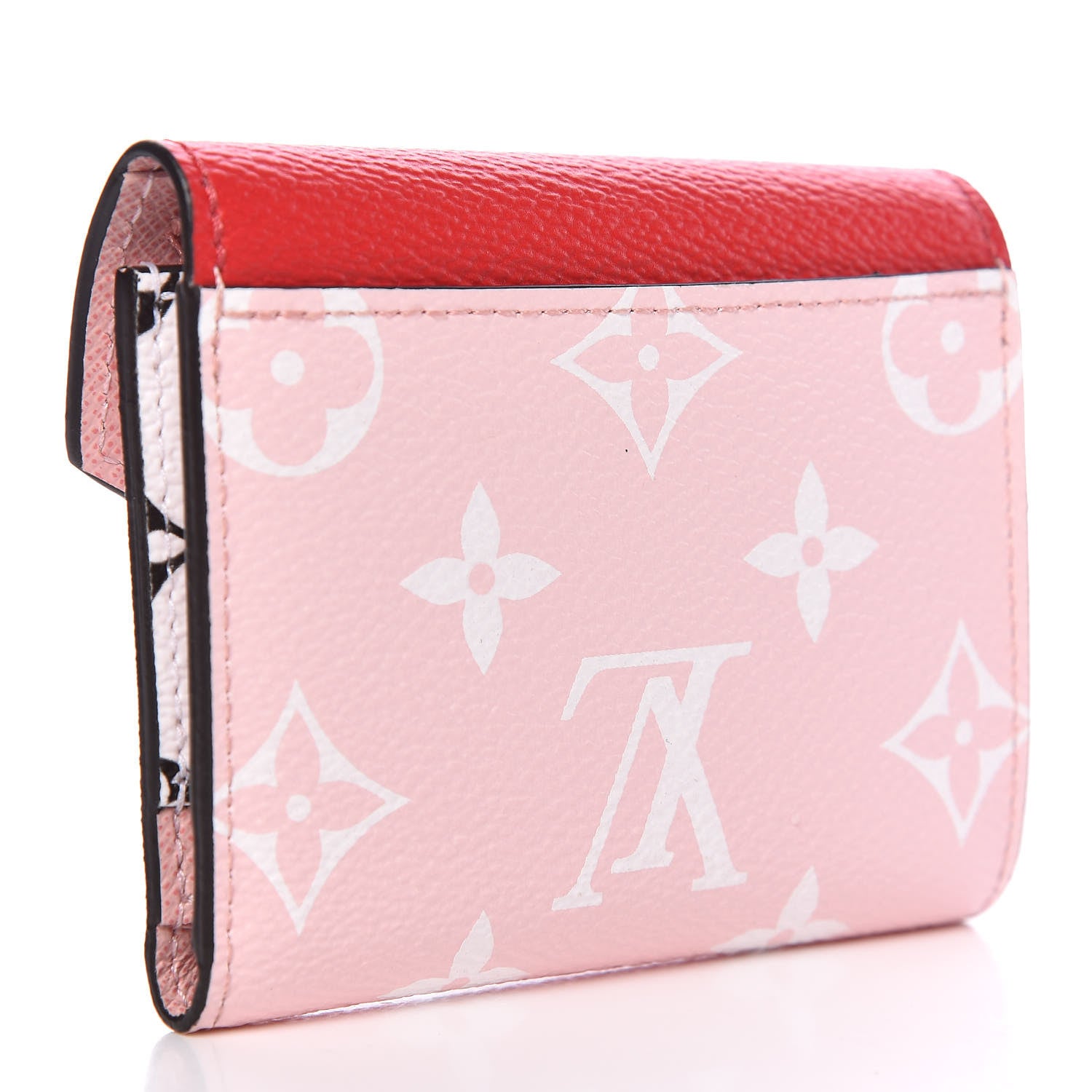 Louis Vuitton Monogram Giant Zoe Wallet Rouge Rose 3 of 8