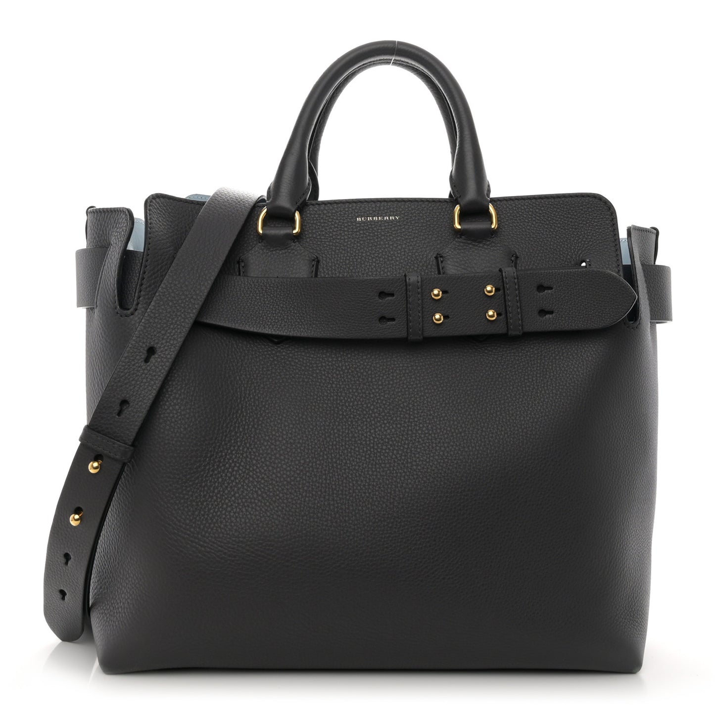 Marais Calfskin Medium Belt Bag Charcoal Grey