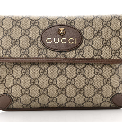 Gucci GG Supreme Monogram Neo Vintage Web Belt Bag Brown 8 of 12