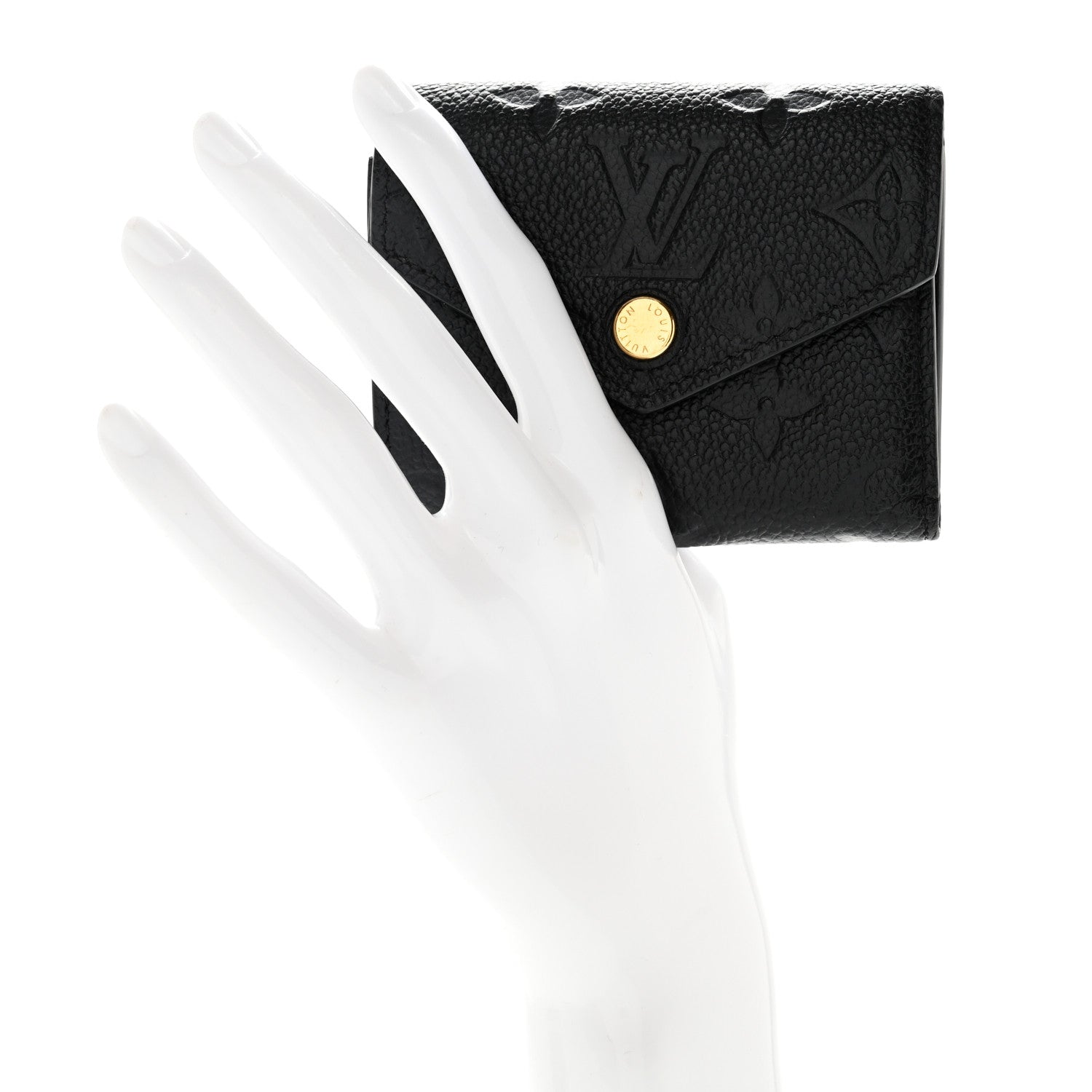 Louis Vuitton Empreinte Zoe Wallet Black 2 of 13