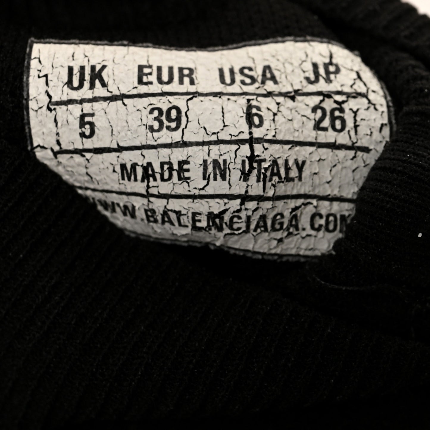 Neoprene Knit Mens Speed Sneakers 39 Black White Red