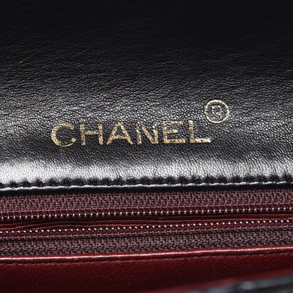 Chanel Lambskin Quilted Mini Square Flap Black 8 of 10