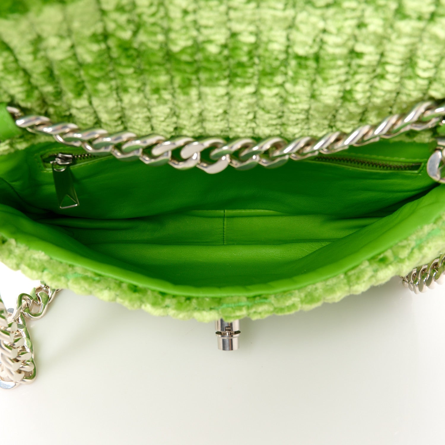 Bottega Veneta Chenille Corduroy Small Shoulder Bag Caterpillar 5 of 11