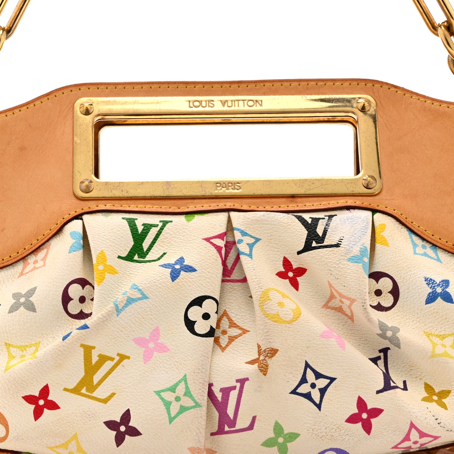 Monogram Multicolor Judy PM White