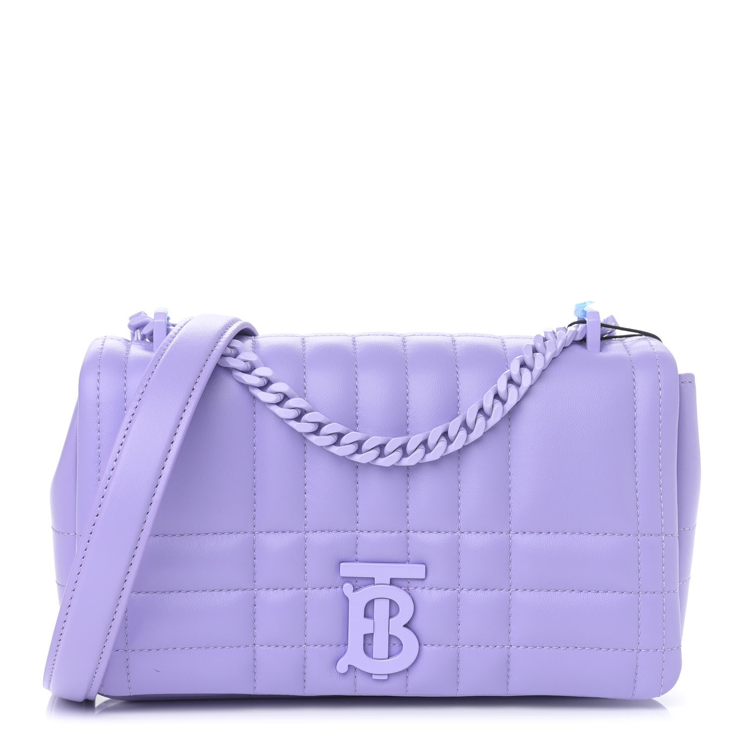 Burberry Lambskin Quilted Small Lola Bag Soft Violet 1 of 10