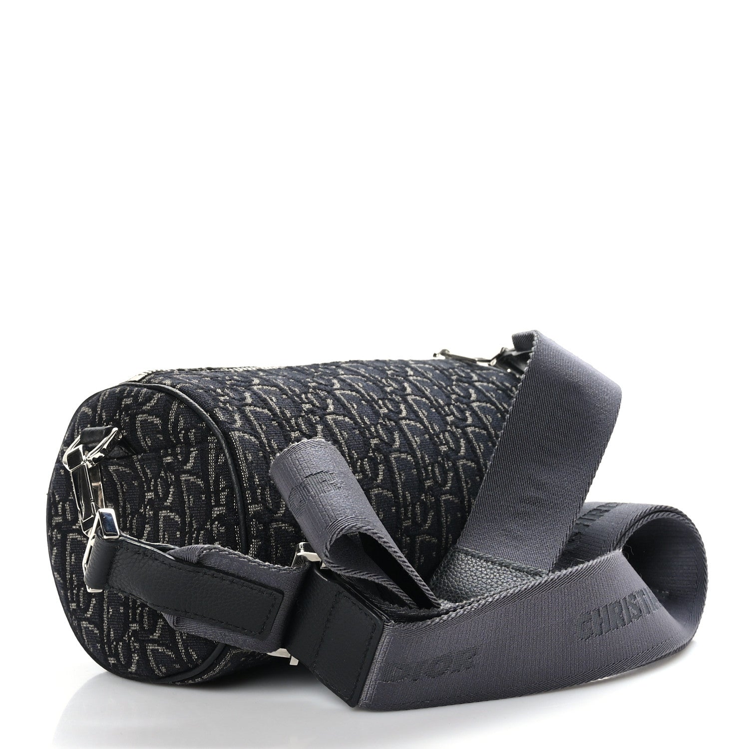 Christian Dior Oblique Roller Messenger Bag Black 3 of 8