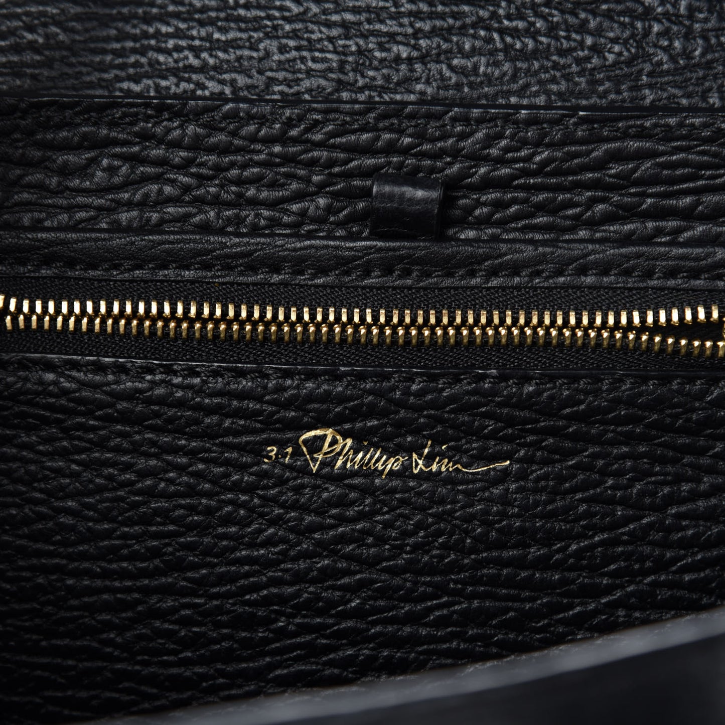 Textured Calfskin Mini Pashli Satchel Black