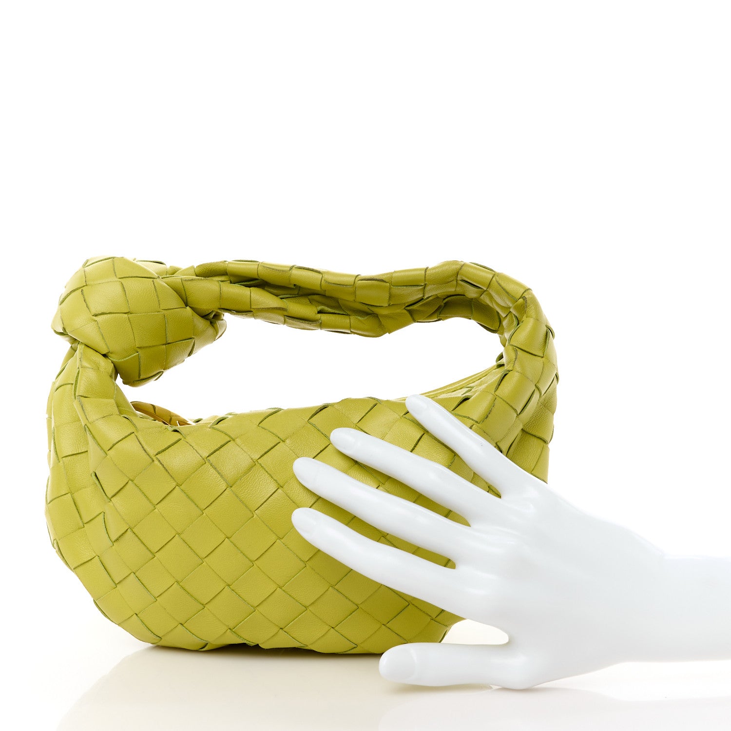 Bottega Veneta BOTTEGA VENETA Nappa Intrecciato Mini Jodie Kiwi 3 of 14