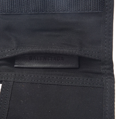 Balenciaga Nylon Explorer Coin Wallet Acid Green 4 of 5
