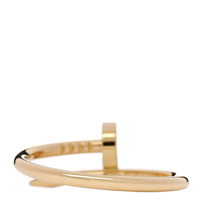 Cartier 18K Yellow Gold Small Juste Un Clou Ring 55 7.25 3 of 6