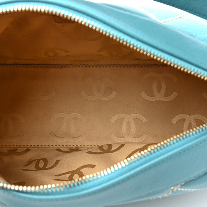 Chanel Calfskin Wild Stitch Surpique Hobo Blue 5 of 16