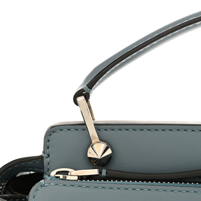 Fendi Vitello Baltico Dolce DotCom Satchel Blue 13 of 16