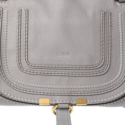 Chloe Calfskin Small Marcie Satchel Cashmere Grey 14 of 14