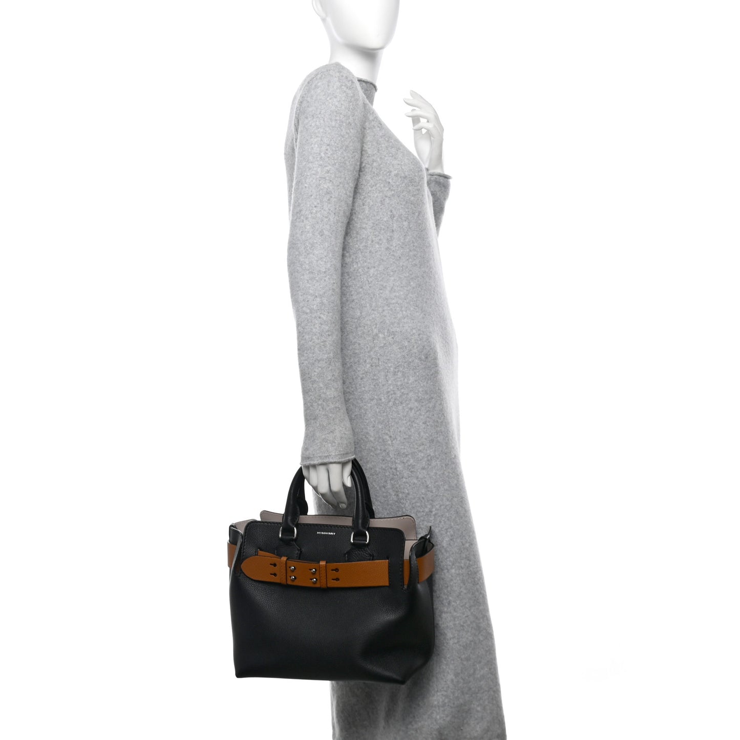 Soft Grain Calfskin Small Belt Bag Black