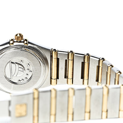 Omega Stainless Steel 18K Yellow Gold Diamond Mother of Pearl 22mm Constellation Quartz Watch 1262.75.00 6 of 8