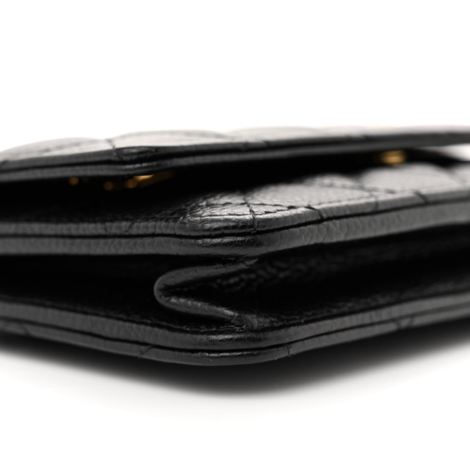 Chanel Caviar Quilted Wallet on Chain WOC Black 10 of 12