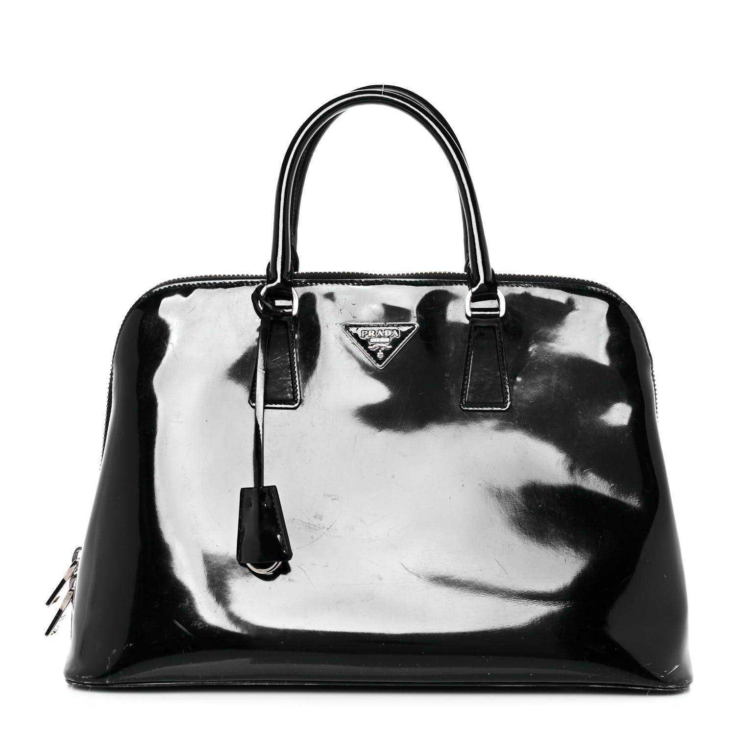Prada Spazzolato Large Promenade Tote Black 1 of 11