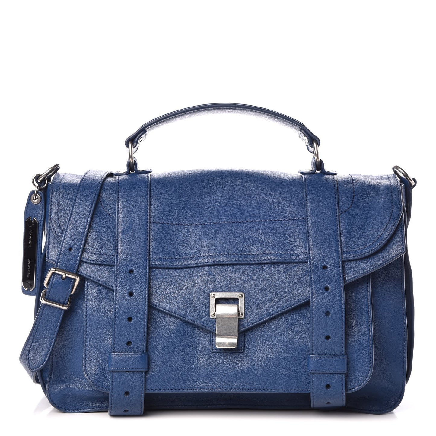 Lambskin Medium PS1 Satchel Peacock
