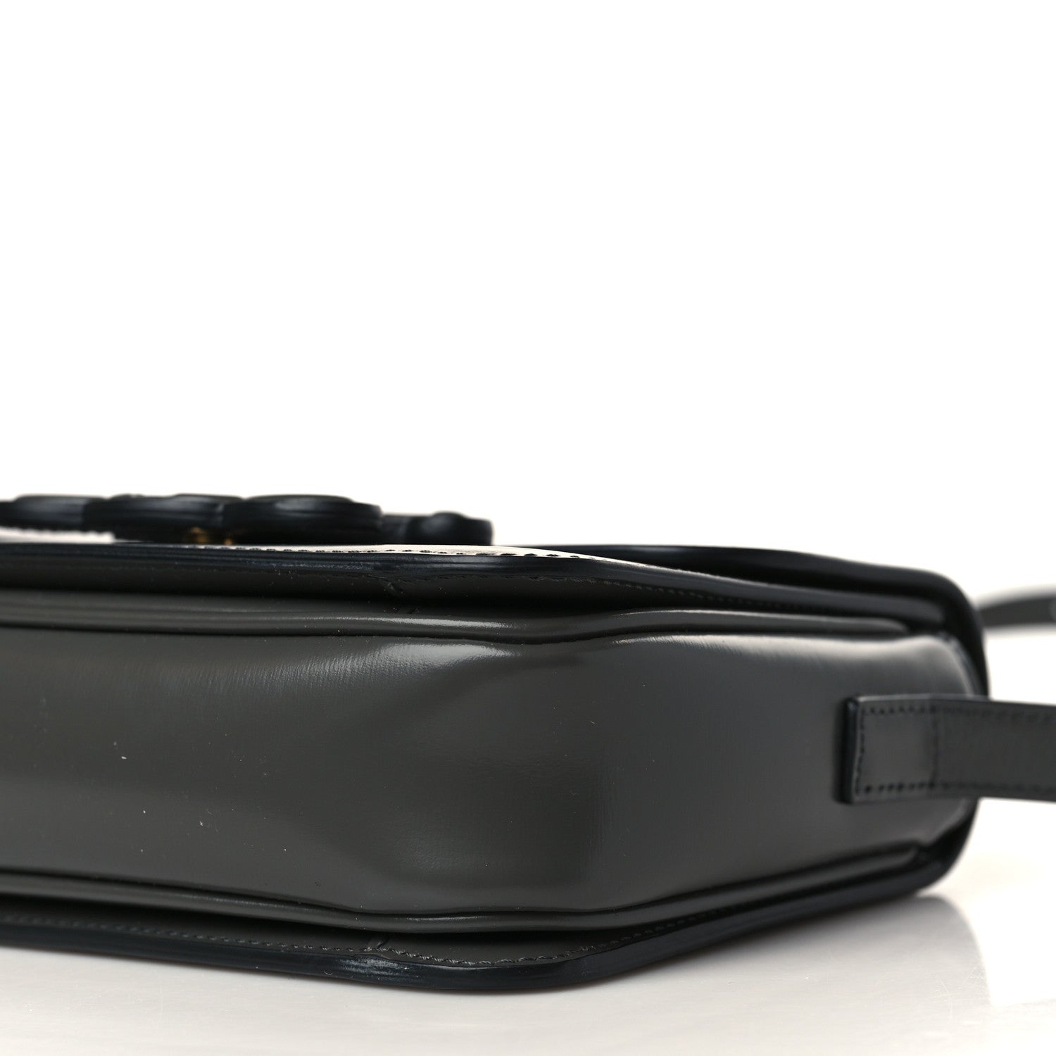 Celine Shiny Calfskin Teen Cuir Triomphe Anthracite 8 of 8