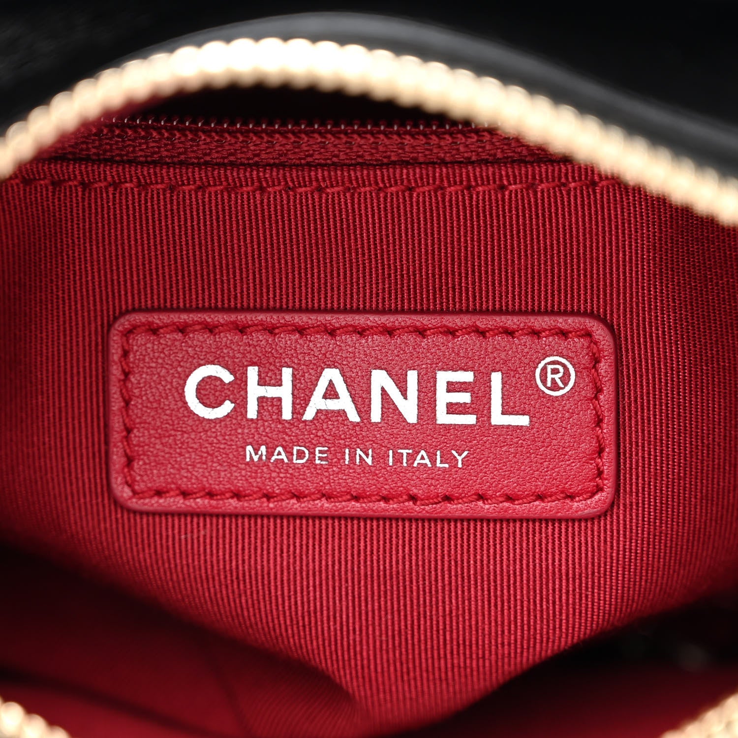 Chanel Aged Calfskin Quilted Small Gabrielle Hobo Black 6 of 10