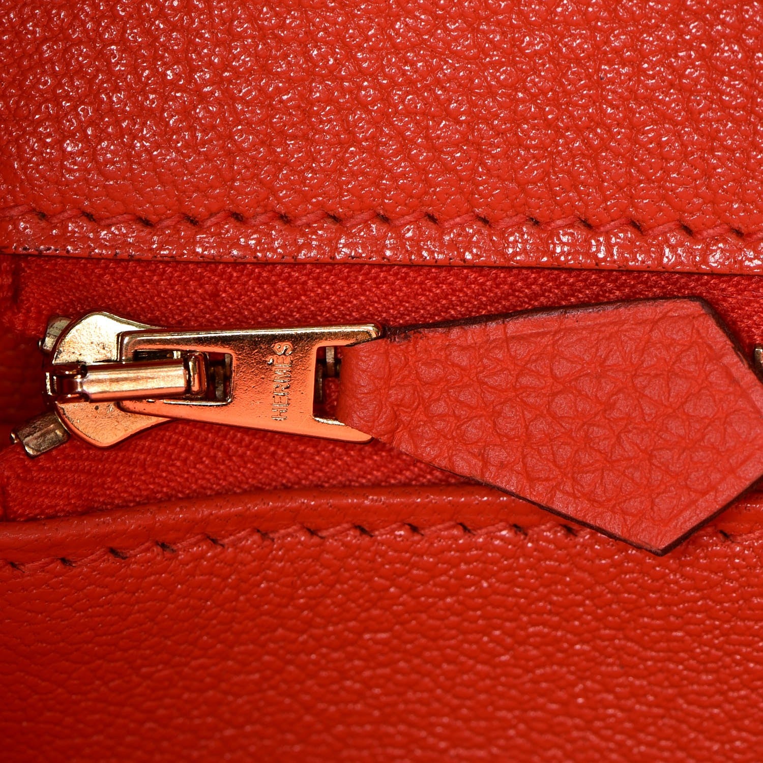 Hermes Togo Birkin 35 Capucine 18 of 27