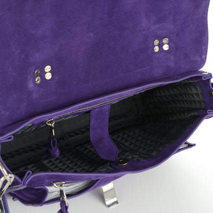 Proenza Schouler Suede Medium PS1 Satchel Amethyst 5 of 7