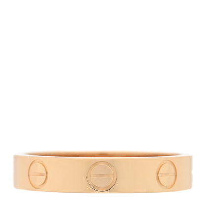 Cartier 18K Yellow Gold 3.5mm LOVE Wedding Band Ring 50 5.25 1 of 5
