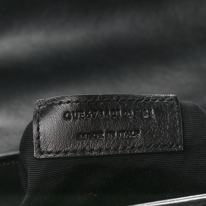 Saint Laurent Calfskin Y Quilted Monogram Monochrome Toy Loulou Crossbody Bag Black 8 of 11