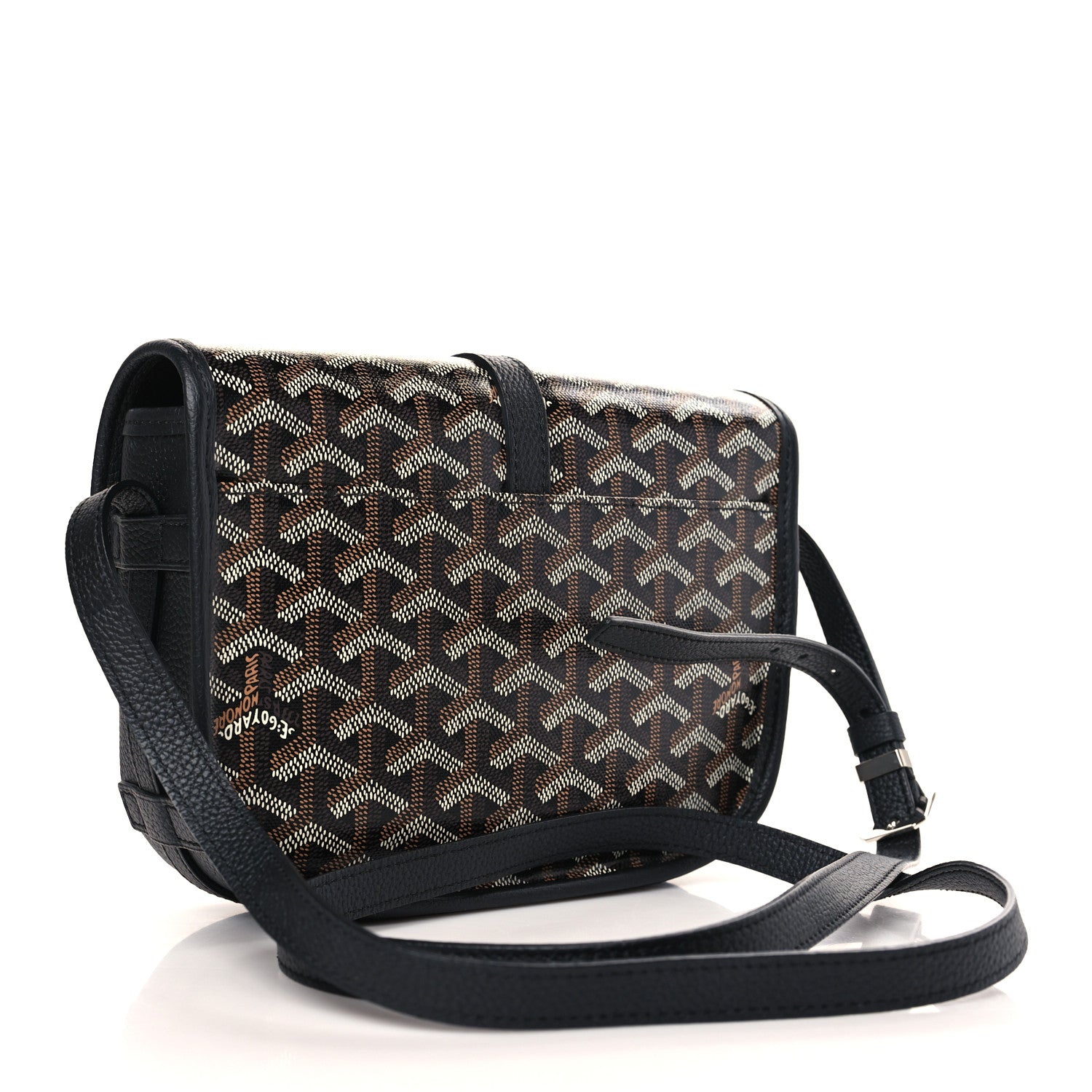 Goyard Goyardine Belvedere II PM Messenger Bag Black 3 of 8