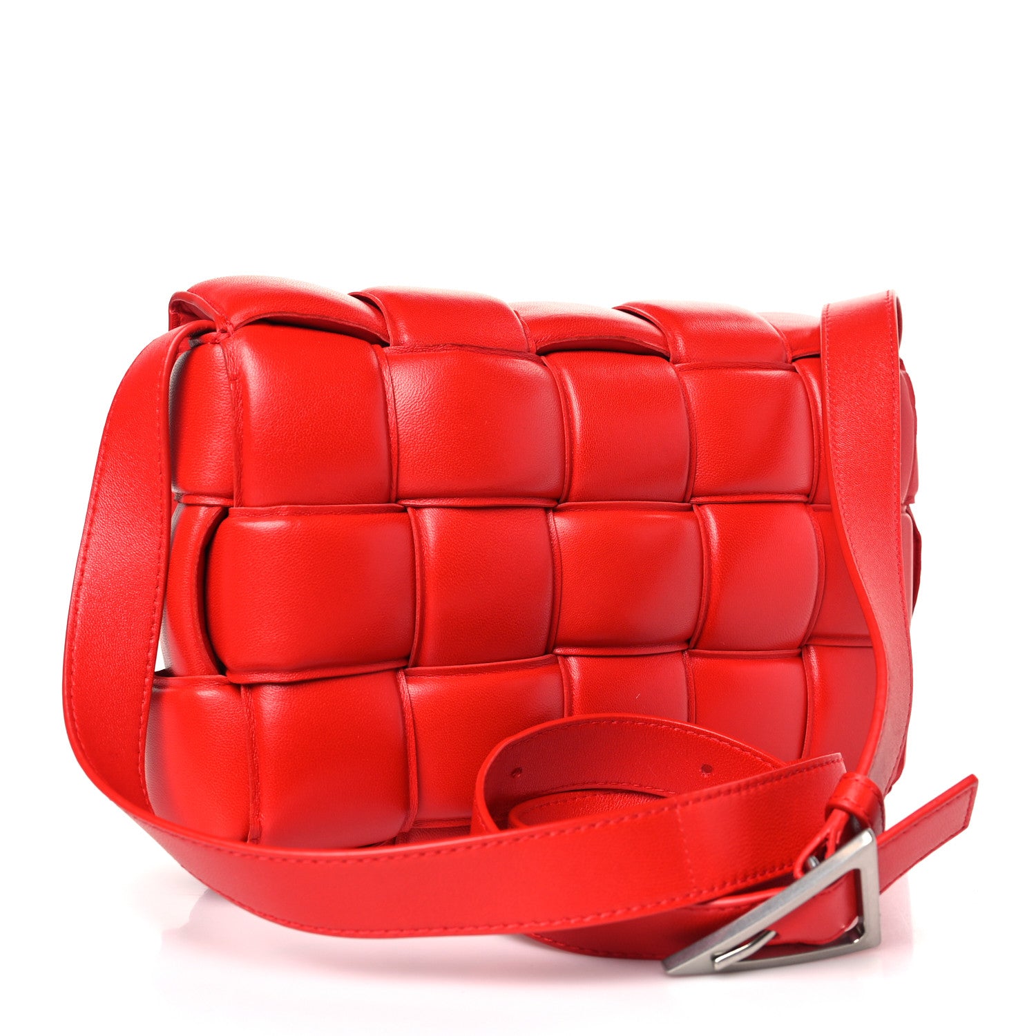 Bottega Veneta Nappa Maxi Intreccio Padded Cassette Crossbody Bag Firework 3 of 10