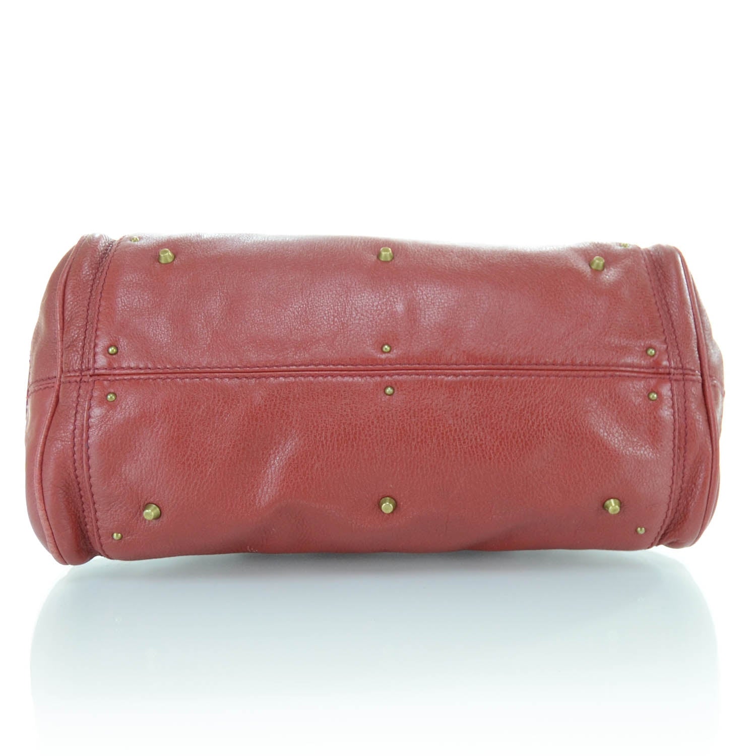 Chloe Leather Paddington Satchel Red 5 of 10